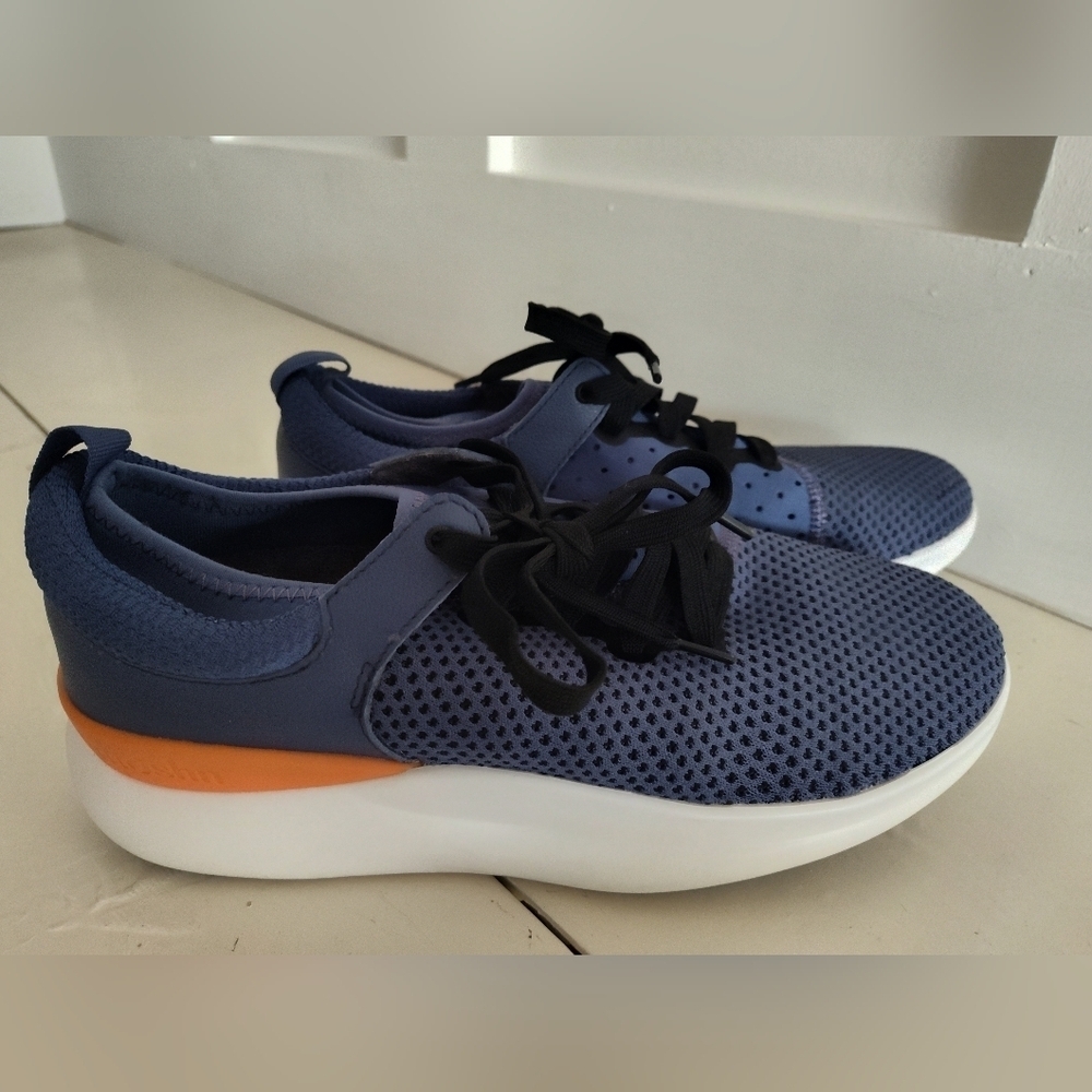 Moshn By Klogs Women's Rhythm Smartknit Indigo Blue Athletic Shoe | Sz 9 Medium